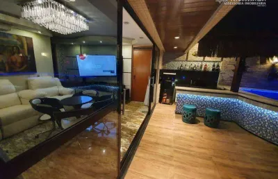 Apartamento duplex com 5 dormitórios à venda, 312 m² por r$ 2.100.000,00 - tambaú - joão pessoa/pb
