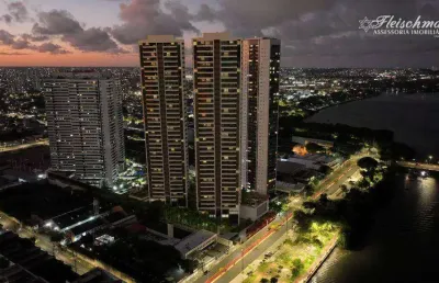 Apartamento com 4 dormitórios à venda, 146 m² por r$ 1.700.000,00 - boa vista - recife/pe