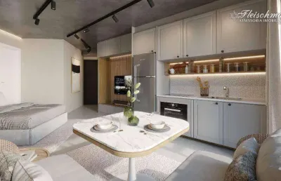 Apartamento com 1 dormitório à venda, 32 m² por r$ 620.000 - boa viagem - recife/pe