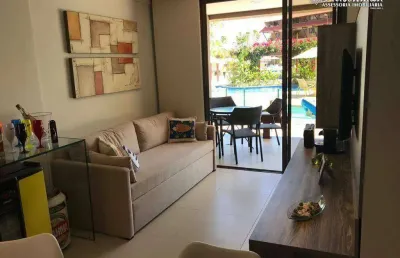 Flat com 2 dormitórios à venda, 62 m² por r$ 1.050.000,00 - porto de galinhas - ipojuca/pe