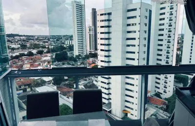 Studio mobiliado no rosarinho – 38m² por r$ 2.700 com taxas inclusas