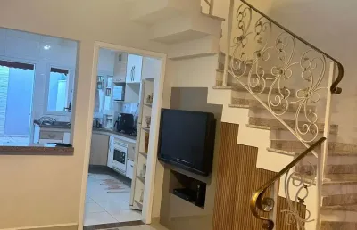 Lindo sobrado no jardim santa maria!  condomínio - residencial elegance