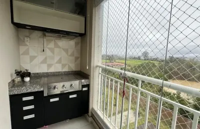 Excelente apartamento com  fácil acesso à dutra.  vista para lagoa