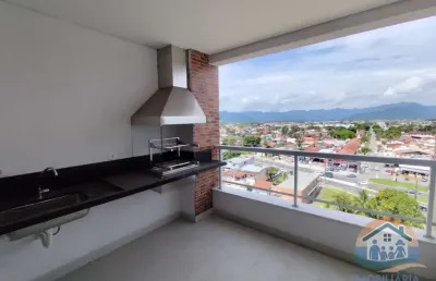 Excelente apartamento novo localizado no bairro jardim britânia em caraguatatuba!!