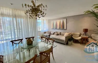 Excelente apartamento de alto padrão decorado com vista mar localizado no bairro indaiá!!