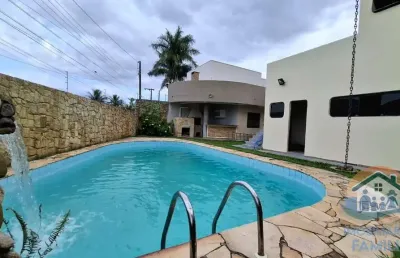 Excelente sobrado mobiliado e decorado de alto padrão localizado no bairro pontal santa marina!!