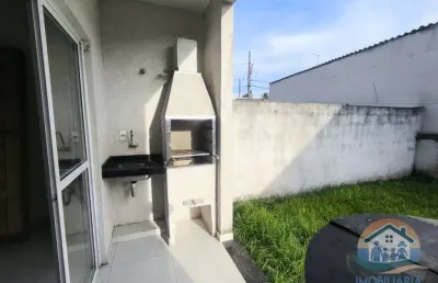 Excelente oportunidade de imóvel em condomínio com quintal privativo localizado no bairro jardim tarumãs em caraguatatuba!