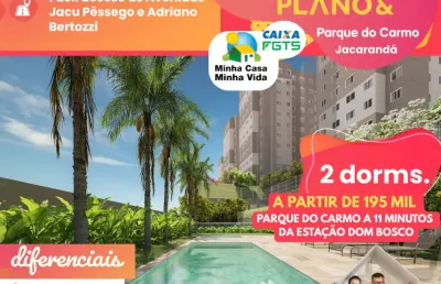 Apartamento com 2dorm. próximo a estação dom bosco-itaquera
