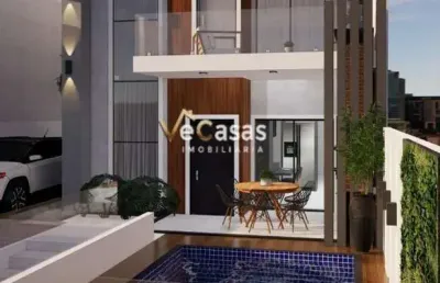 Linda casa em bairro nobre! 4 quartos + área de lazer