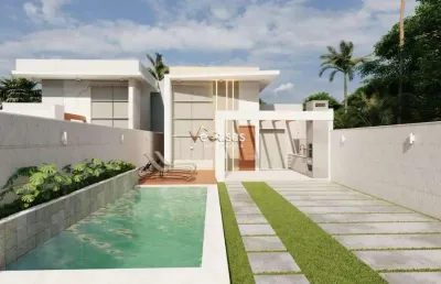 Casa com 4 quartos com piscina  à venda, 143m² - jardim mariléa