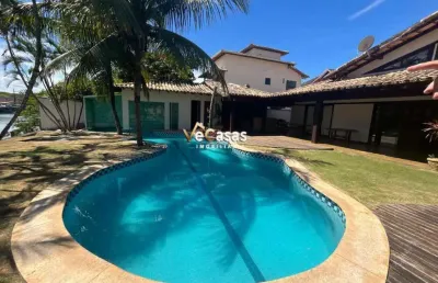 Mansão paraíso beira rio com vista pra montanha, piscina e sauna integrada, pier para atracar sua lancha