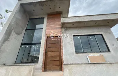 Casa linear colinas com suite e espaço gourmet amplo quintal