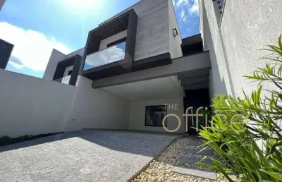 Sobrado com 3 suítes à venda, 152 m² - américa - joinville/sc