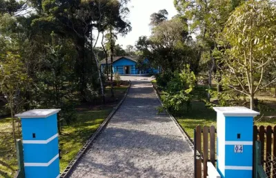 Chácara em condomínio fechado, 3 suítes à venda, 3.758 m² - belo horizonte - campo alegre/sc