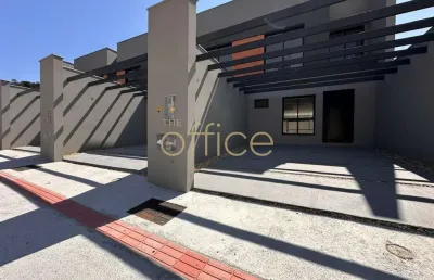 Sobrado de luxo em condomínio: 3 quartos, 1 suíte, 2 salas, 1 banheiro, 2 vagas na garagem em joinville-sc