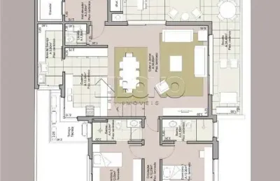 Apartamento com 3 quartos à venda no centro, caxias do sul , 268 m2 por r$ 2.120.000
