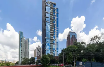 Apartamento com 4 quartos à venda na rua deputado heitor alencar furtado, 3050, ecoville, curitiba, 320 m2 por r$ 5.990.000
