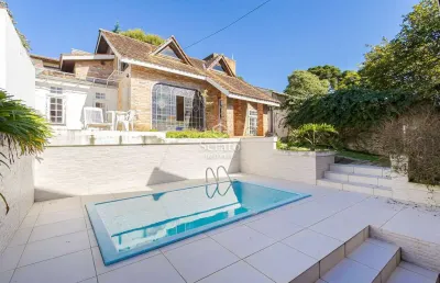 Casa com 3 quartos à venda na rua coronel joão mattos guedes, 99, ahú, curitiba, 328 m2 por r$ 1.490.000