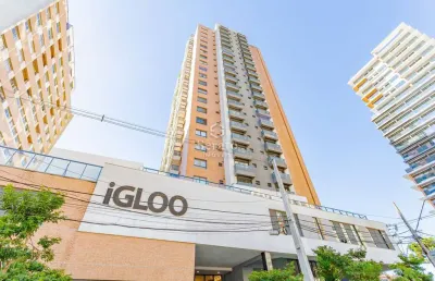 Apartamento com 1 quarto à venda na rua professor dario veloso, 36, água verde, curitiba, 62 m2 por r$ 674.500