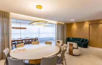 Apartamento 3 suítes mobiliado  no ed. gran excellence setor bueno