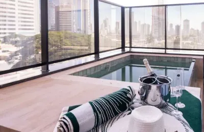 Apartamentos com piscina privativa no setor marista