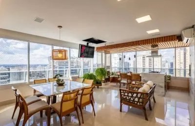 Apartamento à venda mobiliado , residencial monte logan , com 4 suítes no setor