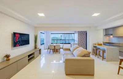 Apartamento com 3 suítes no residencial europark ibirapuera