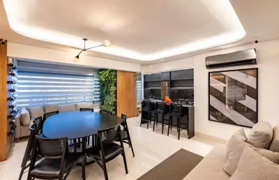 Apartamento à venda no europark ibirapuera, com 3 suítes, park lozandes, goiânia
