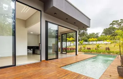 Casa térrea com 4 suítes no residencial villa verde, em senador canedo