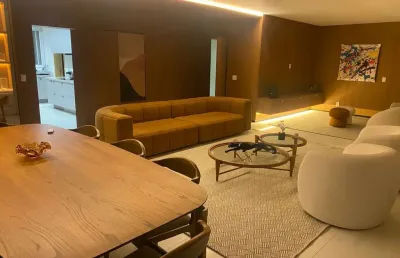 Residencial sky garden flamboyant – 177 m² mobiliado e decorado – jardim goiás