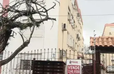 Apartamento com 1 quarto à venda na rua golda meir, 83, jardim leopoldina, porto alegre por r$ 130.000