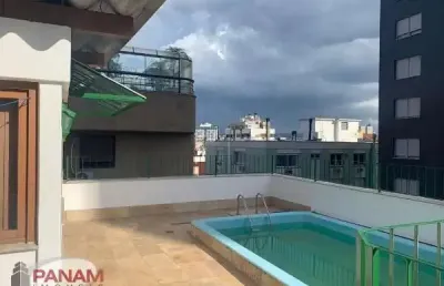 Cobertura com 3 quartos à venda na avenida palmeira, 272, petrópolis, porto alegre por r$ 1.190.000