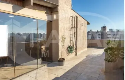 Cobertura com 2 quartos à venda na rua roque calage, 494, passo da areia, porto alegre por r$ 600.000