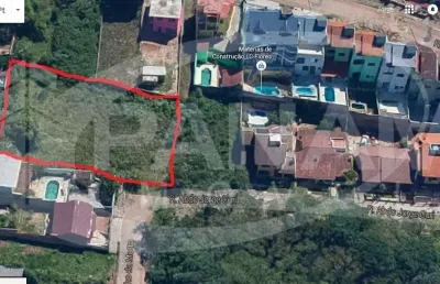 Terreno à venda na rua abdo jorge curi, 255, parque santa fé, porto alegre por r$ 450.000