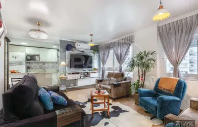 Apartamento com 2 quartos à venda na rua jerônymo zelmanovitz, 100, são sebastião, porto alegre por r$ 795.000