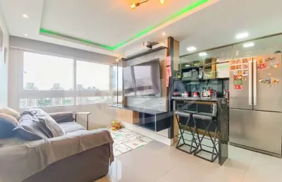 Apartamento com 2 quartos à venda na jeronimo zelmanovitz, 100, são sebastião, porto alegre por r$ 580.000