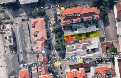 Terreno à venda na rua tapajós, 69, jardim são pedro, porto alegre por r$ 1.100.000