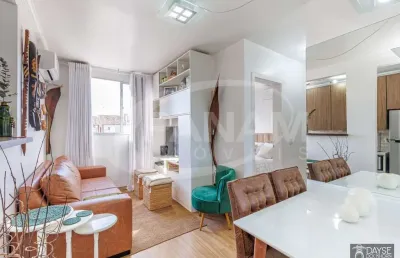 Apartamento com 2 quartos à venda na rua deputado hugo mardini, 1212, passo das pedras, porto alegre por r$ 230.000