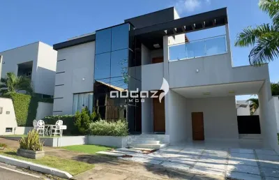 Casa com 423m² - 4 suítes no bosque dos poetas parnamirim/rn