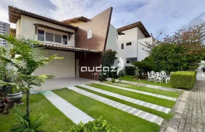 Casa duplex  4 suítes a venda em condomínio fechado  ponta negra boulevard