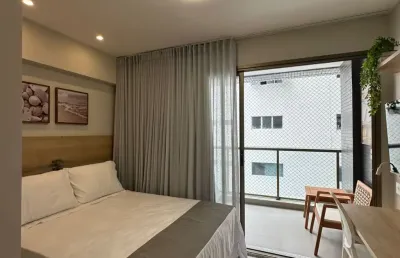 Apartamento studio para alugar na barra , em salvador- ba