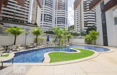 Apartamento mobiliado com 3 suítes para alugar no loteamento aquarius, 3 suítes, 2 varandas , 3 vagas