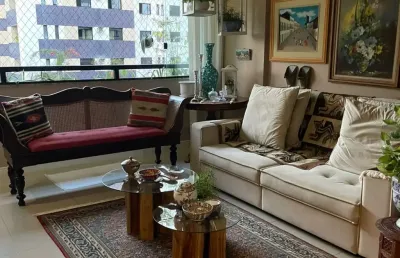 Apartamento 3/4, 2 suítes, 125m² e 4 vagas no alto do parque , nascente total
