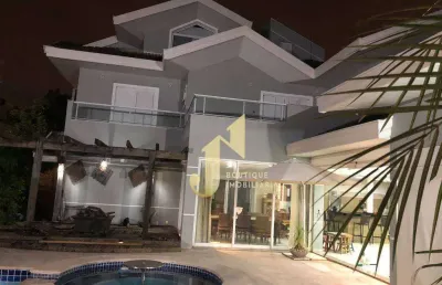 Sobrado com 4 dormitórios, 680 m² - venda por r$ 4.500.000,00 ou aluguel por r$ 17.000,00/mês - jardim paraíba - jacareí/sp
