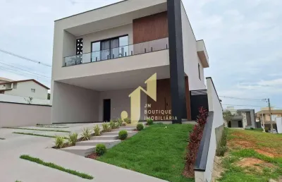 Sobrado a venda com 3 suítes no condomínio residencial fogaça