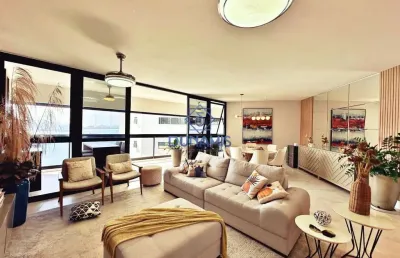 Apartamento à venda, 145 m² por r$ 2.050.000,00 - jardim astúrias - guarujá/sp