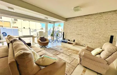 Cobertura à venda, 230 m² por r$ 1.250.000,00 - barra funda - guarujá/sp