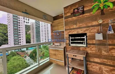 Apartamento à venda, 76 m² por r$ 795.000,00 - centro - guarujá/sp