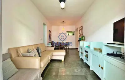 Apartamento à venda, 81 m² por r$ 480.000,00 - jardim las palmas - guarujá/sp