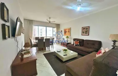Amplo apartamento a venda na praia de pitagueiras - guarujá - na quadra do mar